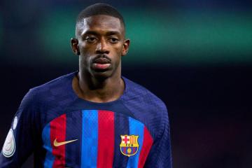 Dembelé estará dos semanas más fuera y se perderá el Clásico de La Liga