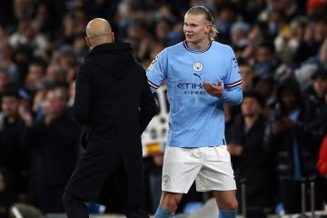 Haaland: “Le dije a Guardiola que me hubiera encantado marcar un doble hat-trick”