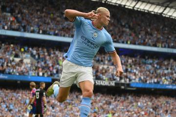 Haaland podría jugar ante Liverpool a pesar de no estar recuperado