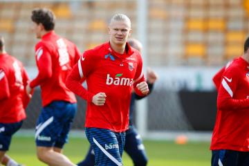Haaland será baja ante España por lesión