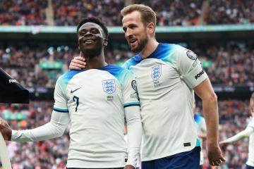 Inglaterra derrotó 2-0 a Ucrania por el Clasificatorio a la Eurocopa