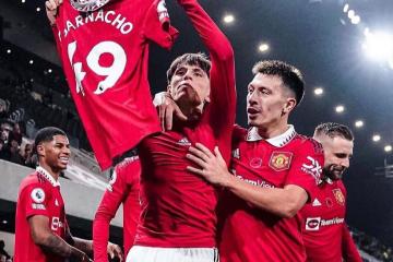 Lisandro Martínez: “Garnacho es un excelente chico con mucha personalidad”