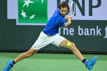 Medvedev avanzó a semifinales en Indian Wells