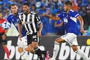 Millonarios igualó 1-1 con Atlético Mineiro por la Copa Libertadores
