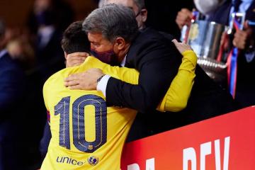 Laporta: “Tengo que encontrar la forma de mejorar la relación actual de Messi con el Barcelona”