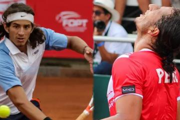 Hermanos Huertas del Pino tuvieron distinta suerte en el Challenger de Chile