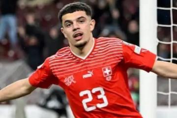 Suiza goleó por 3-0 a Israel por las eliminatorias rumbo a la Euro 2024