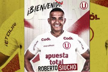 ¡Es oficial! Roberto Siucho fue confirmado como nuevo refuerzo de Universitario