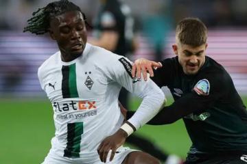 Borussia Mönchengladbach igualó 2-2 con Werder Bremen por la Bundesliga