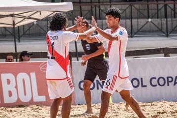 Le dieron vuelta: Perú cayó ante Uruguay en Copa América de Fútbol Playa