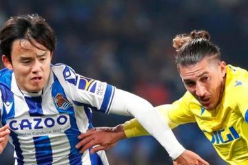 Real Sociedad dejó escapar dos puntos ante Cádiz