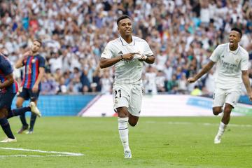 Un arma más: Real Madrid recupera a Rodrygo para el clásico ante Barcelona