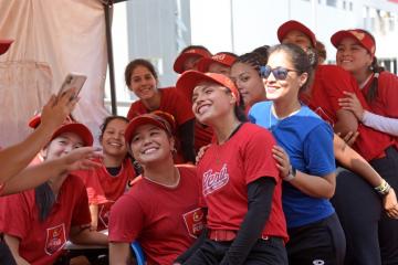 María Pizarro, pitcher de softbol: "El deporte me enseña que no hay imposibles"