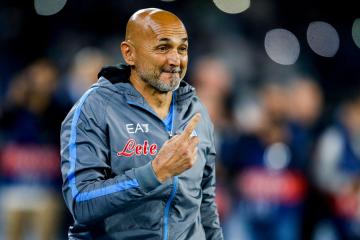 Spalletti: “Esto significa mucho, nunca se había logrado en la historia de nuestro club”