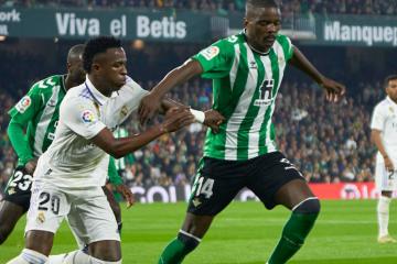 Ya van siete: La Liga presentó denuncia por insultos racistas a Vinicius en duelo ante Betis