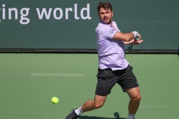 Wawrinka eliminó a Rune en Indian Wells