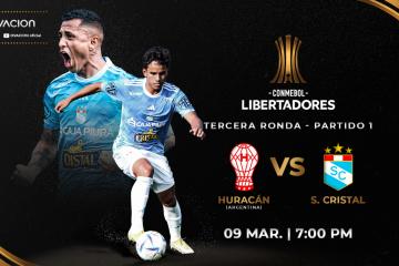 ¡Vive el Huracán - Cristal por Copa Libertadores al estilo de Ovación!