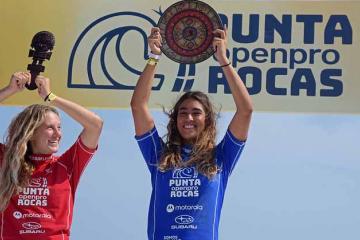 ¡Orgullo peruano! Sol Aguirre ganó título en el 'Punta Rocas Open Pro