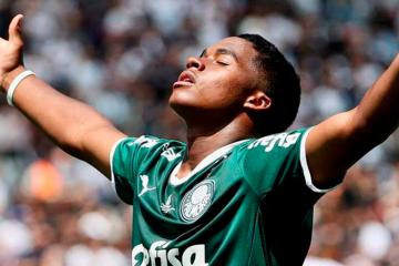 El futuro jugador del Real Madrid volvió al gol luego de 14 partidos sin anotar