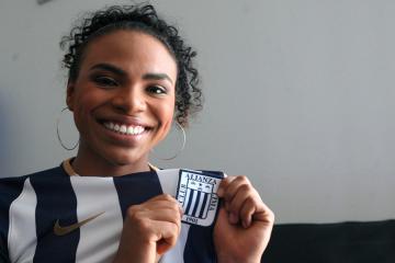 ¡Volvió! Shiamara Almeida regresó de España y se reincorporó a Alianza Lima