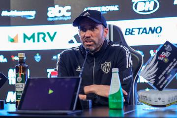¡No se va! Eduardo Coudet garantizó su continuidad como técnico de Atlético Mineiro