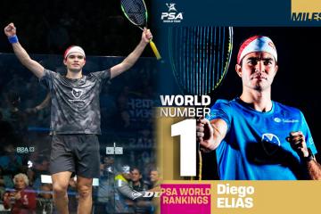 ¡Arriba Perú! Diego Elías oficialmente apareció como N°1 del mundo