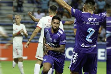 Emelec se impuso por la mínima a Huracán en la Sudamericana