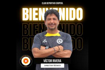 Víctor Rivera fue designado como nuevo técnico de Coopsol