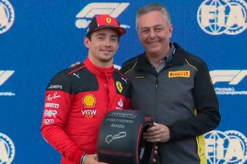 Charles Leclerc se quedó con la pole del Gran Premio de Azerbaiyán