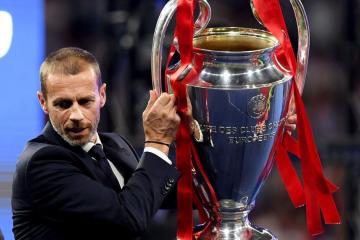 Ceferin no descarta una final de Champions League en Estados Unidos