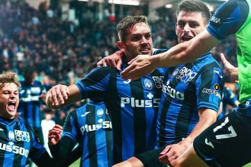Atalanta venció a la Roma y se acerca a puestos de torneos internacionales