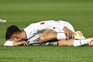 Dybala encendió las alarmas en Roma
