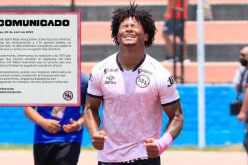 Boys anunció que pagó deuda a Rentería y FIFA levantó sanción