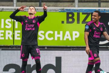 Feyenoord goleó de visita y mantiene su ventaja en la punta
