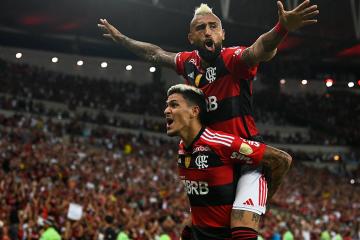 Flamengo venció a Ñublense y obtuvo su primer triunfo en Libertadores