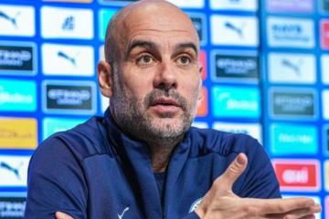 Guardiola sobre Mahrez: “Le encanta jugar al fútbol, ha dado mucho por el Manchester City”