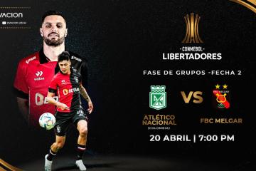 ¡Vive el Atlético Nacional vs. Melgar al estilo de Ovación!
