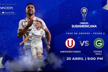 ¡Vive el Universitario vs. Goiás al estilo de Ovación!