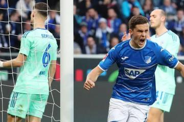 Shalke 04 cayó por 2-0 Hoffenheim y es el colero absoluto de la Bundesliga