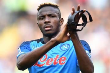 Napoli pierde a Víctor Osimhen para la ida de los octavos de Champions