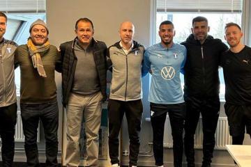 ¡Continúa la gira! Juan Reynoso se reunió con Sergio Peña