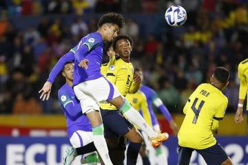 Ecuador igualó con Brasil y ambos clasificaron al Mundial Sub-17