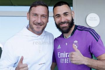 Totti: “Yo animo al Real Madrid y espero que avance a la final”