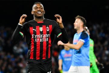 ¡Tremenda paliza! AC Milan goleó 4-0 al Napoli de visita