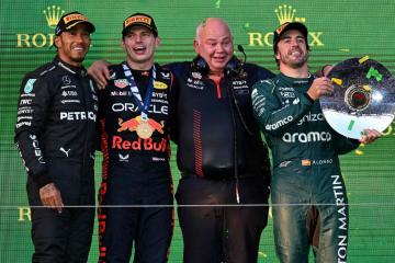 Verstappen ganó el Gran Premio de Australia