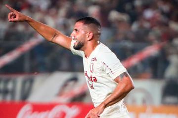 Matías Di Benedetto fue incluido en el equipo de la semana de la Sudamericana