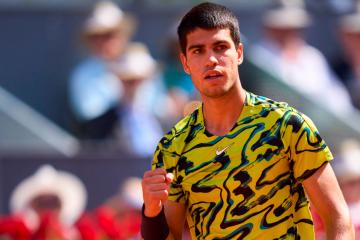 Carlos Alcaraz se metió a la final del Masters 1000 de Madrid