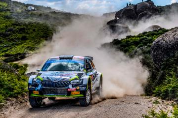 Castro: "Por problemas con el auto en la última etapa, no pudimos seguir en el rally mundial de Portugal"