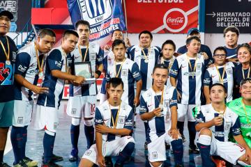 Alianza Lima quedó segundo en Liga de Futsal Down de Lima y Callao