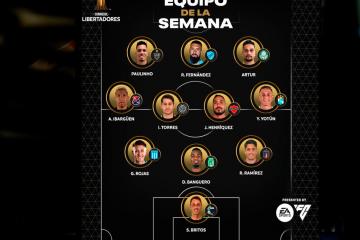 ¡Buena 'Yoshi'! Yotún figura en el equipo ideal de la 4ta. fecha de la Libertadores